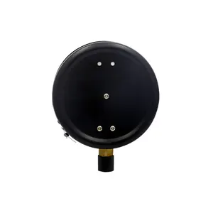 Ponteiro de aço inoxidável de 200mm, medidor de pressão líquida de wate, medidor de pressão de caldeira de 1mpa, indicador de medição de pressão hidráulica - Product Image 5