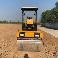 Compacteur de sol à tambour unique de grande capacité (3.5T, 4T, 5T, 6T, 8T, 10T) pour travaux routiers avec CVT - Excellent rapport qualité-prix