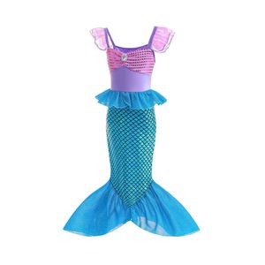 Costume da Sirena per Bambine, Vestito per Travestimenti di Halloween, Costumi da Sirena per Bambini - Product Image 3