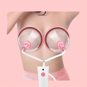 Dispositivo de silicona de doble copa para aumento de senos y masajeador de senos, dispositivo de belleza para agrandamiento de senos - Product Image 1