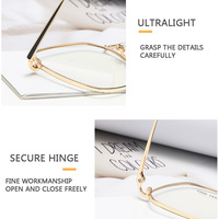 2009 modèle BETA TITANIUM ULTRALIGHT personnalisé adulte lunettes optiques haute qualité surdimensionné carré métal cadre PC clair lentille