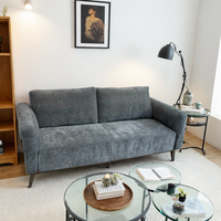 Canapé de bureau compressé sous vide, directement de l'usine - Mobilier de salon professionnel peu encombrant pour commandes en gros