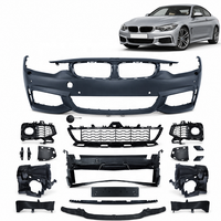 Bumper Depan Premium Model M-Sport untuk BMW F32 F36 Seri 4 Pengganti Bodykit dengan Lubang Lampu Kabut Harga Pabrik