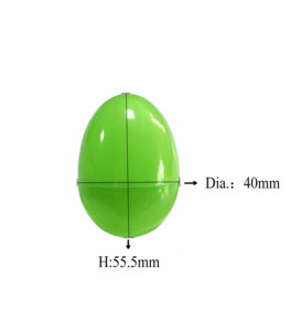 Traditional Plastic Easter Party <strong>Decoration</strong> 4cm Easter <strong>Egg</strong> Empty Simulation <strong>Egg</strong> <strong>Egg</strong> Capsules for Kids - Product Image 3