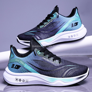 Scarpe da ginnastica casual da <span class=keywords><strong>uomo</strong></span> estive nuove con blocchi di colore, alla moda, traspiranti, leggere, con lacci, per camminata - Product Image 3
