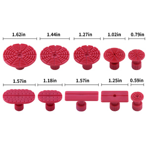 Herramientas de reparación de abolladuras, juego de herramientas de plástico rojo para eliminar abolladuras, Super PDR, 10 Uds. - Product Image 4