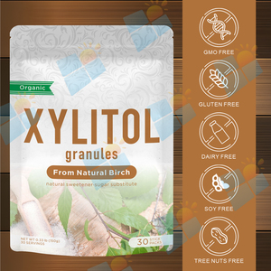 Sachets de poudre de <span class=keywords><strong>xylitol</strong></span> organique de qualité alimentaire de marque distributeur SUNI OEM/ODM poudre de <span class=keywords><strong>xylitol</strong></span> halal végétalien - Product Image 3