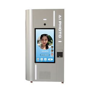 Фотобудка-киоск с сенсорным экраном 32 дюйма, функцией самообслуживания, оплатой, интеллектуальным ИИ и мгновенной печатью фотографий - Product Image 1