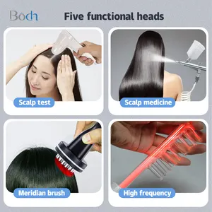 Portable Desktop 5 In 1 Hair Scalp Analyzer Hair Growth Machine Hair Care Treatment Regrowth Machine