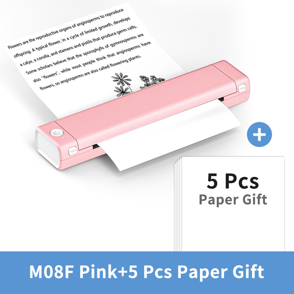 M08F สีชมพู-รุ่น A4 210มม