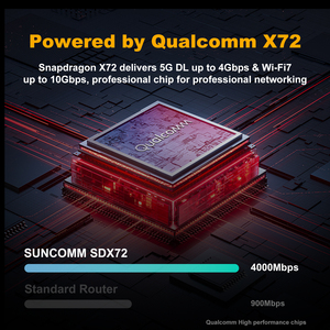 Routeur CPE 5G SDX72 avec WiFi 7 sans fil BE7200, prise en charge des réseaux cellulaires <span class=keywords><strong>4G</strong></span> 5G, NFC, VoLTE, VoIP, <span class=keywords><strong>modem</strong></span> CPE 5G - Product Image 2