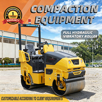 Nouveau Compacteur Vibratoire Routier de 1,5 Tonne pour Travaux de Construction, Garantie 1 An