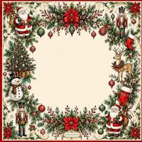 Tapis de Mahjong à thème de Noël festif et motif renne, antidérapant, insonorisant, tapis de Mahjong américain