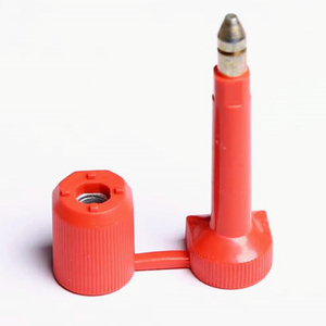 Sceaux métalliques de haute sécurité certifiés <span class=keywords><strong>ISO</strong></span>, robustes, type boulon, pour conteneurs de marchandises, diamètre 7 mm, 34x21 mm - Product Image 1