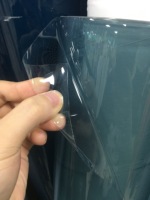 Rouleau de film transparent en PVC, feuille de vinyle souple, matériau plastique imperméable pour nappes et housses de meubles
