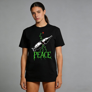 Camisetas y Sudaderas Deportivas Extra Grandes Personalizadas Anti-Guerra - 100% Algodón Manga Larga al por Mayor con Diseño Personalizado DTF/DTG/Bordado POD - Product Image 3