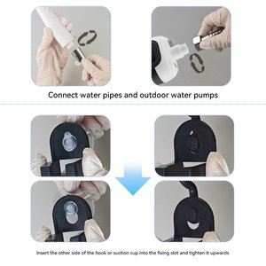 Pommeau de douche extérieur filtré par douche rechargeable portative de <span class=keywords><strong>camping</strong></span> pour la capacité de Bath-20L de plage et d'animal familier de randonnée - Product Image 5