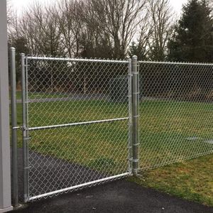 Paneles de Cercado de Seguridad para Sitios, 6x12 Pies, Tubo de Acero Galvanizado, Malla de Alambre de Eslabones, Malla de 50x50 mm, Fácil de Ensamblar, Temporal, Anti-roedores - Product Image 2