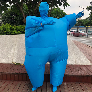 <span class=keywords><strong>Costume</strong></span> de mascotte <span class=keywords><strong>gonflable</strong></span> <span class=keywords><strong>Sumo</strong></span> Homme Bleu Noir, <span class=keywords><strong>Costume</strong></span> de cosplay Homme Obèse <span class=keywords><strong>Gonflable</strong></span> Saumon Blanc, en tissu PVC pour la publicité - Product Image 6
