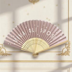 Abanicos Plegables de Bambú Personalizados de Alta Calidad al por Mayor, Abanicos Impresos Personalizados Adecuados para Decoración del Hogar - Product Image 6