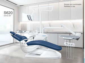 Sillón <span class=keywords><strong>Dental</strong></span> Eléctrico Azul Meeteeth S620, Superventas, Moderno, con Cojín de Cuero Completo, Certificado CE, Componentes de Plástico, Eléctrico - Product Image 4