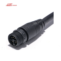 Connecteur de câble circulaire étanche AC/DC pour lampe LED M16 à 2+3 broches, signal Power Plus, de la marque LLT Factory