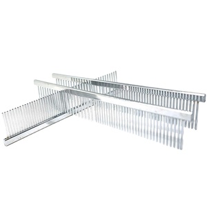 Peigne de toilettage de haute qualité, nouveau, 3 tailles, en acier inoxydable, pour animaux de compagnie, chiens, chats, peigne à picots, peigne anti-pellicules - Product Image 2