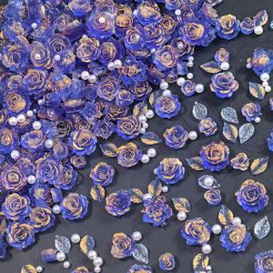 Color degradado Rosa flor 3D <span class=keywords><strong>uñas</strong></span> encantos mezcla simulación perla <span class=keywords><strong>uñas</strong></span> diamantes <span class=keywords><strong>de</strong></span> imitación accesorios <span class=keywords><strong>San</strong></span> <span class=keywords><strong>Valentín</strong></span> manicura suministros - Product Image 4