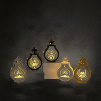 Nouvelles Bougies LED Créatives pour le Ramadan, Décoration de Fête, Lanterne d'Ambiance