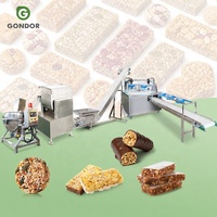 Machine de production de barres céréalières et de snacks protéinés, mini-extrudeuse de protéines, machine de découpe de snacks