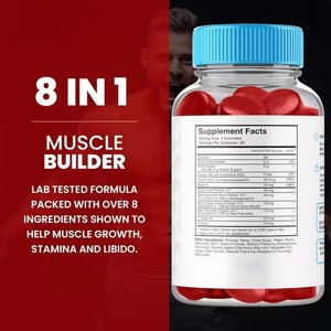 Männliche Leistungssteigerung Gummibärchen Pillen Schwarzer Maca Plus Erwachsene Männer Libido Booster Kräuterergänzung - Product Image 3