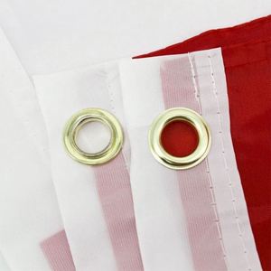 Drapeau national libanais rouge et blanc, double couture avec œillets en laiton, vente en gros pour l'extérieur - Product Image 5
