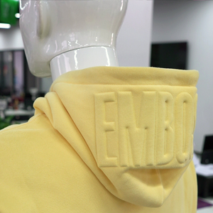 Sweat à capuche épais personnalisé avec logo en relief 3D pour hommes – Impression sérigraphique 3D personnalisée – Nouvelle collection - Product Image 5