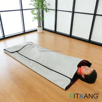 Cabine de photothérapie à 360 degrés Fitkang Home Beauty pour le corps entier, thérapie par lumière LED, sac de couchage pour soulager la douleur