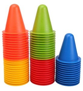 Conos de Agilidad Deportivos YOTO de 8 cm para Entrenamiento de Fútbol para Niños, Marcadores Flexibles y Duraderos de PE - Product Image 4