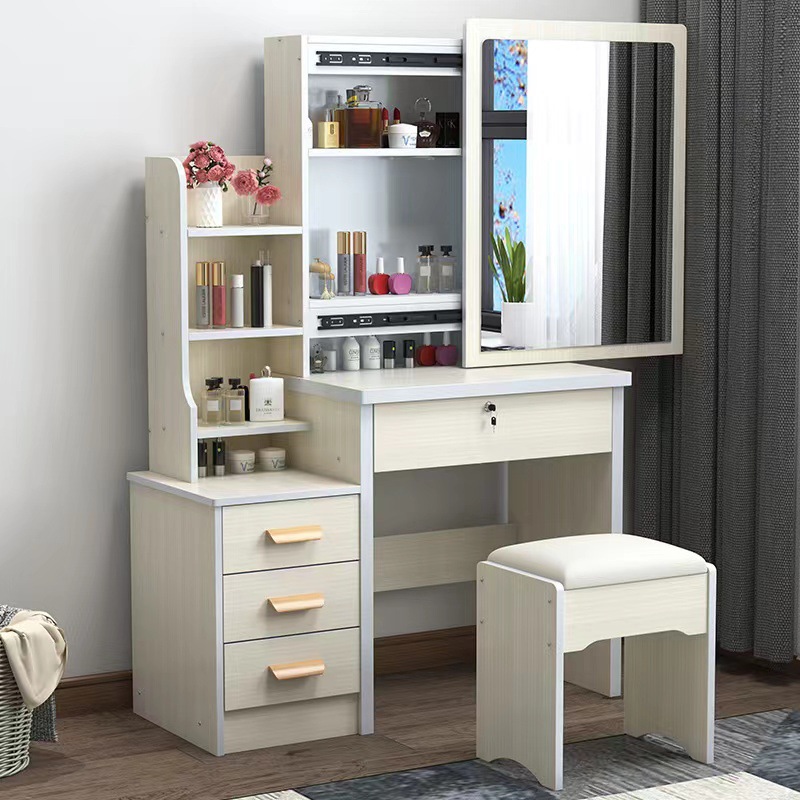 Bianco avorio, lato sinistro con lampada.