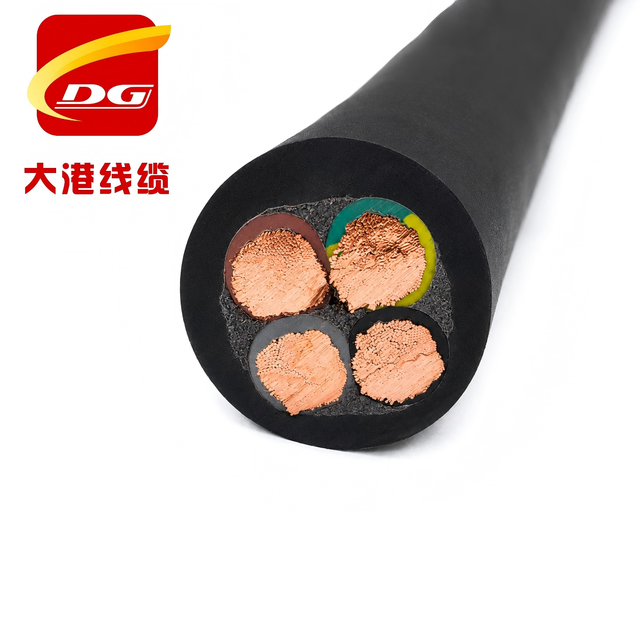 Heavy Duty  Rubber  Sheathed Cable YC/YZ/H07RN-F  450/750V 2-5 Cores  1.5-35mm²  Copper Flexible Power Cable