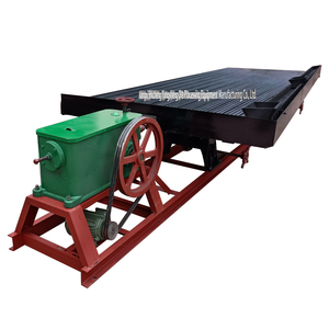 Equipo de minería de oro a pequeña escala Concentrador de mesa agitador de vibración de fibra de vidrio a la venta - Product Image 1