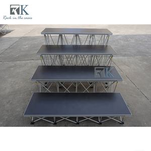 เวทียกพื้นทรงสี่เหลี่ยม อลูมิเนียม สำหรับคอนเสิร์ต เวทีเคลื่อนที่ ลดราคา - Product Image 2