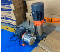 Pompa Air Multistage Vertikal LEO EVPm2-8 8 Tahap Baja Tahan Karat 2 M3/jam 72 m 94 m Head 1.5 kW IP55 Kelas F Pompa Umpan RO