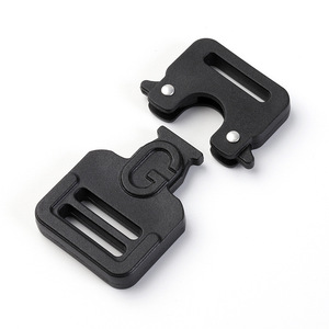 Plastic <b>Clip</b> Buckle 25mm Inner Diameter Black Durable For Bags And Luggage Webbing Straps Backpacks School Bags - Product Image 3