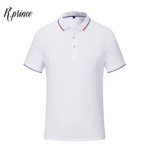 Drum Fashion Smart Kasual Polo Shirt Semua Warna Tinggi Kualitas T-Shirt Pria Pribadi Logo Bordir Katun Polos/Silk polo