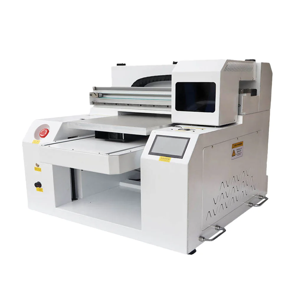 Custom Flatbed A3 UV Printer Dual TX800 XP600 Head UV Printing Machine for Phone Case Acrylic Ceramic Metal Pen PVC