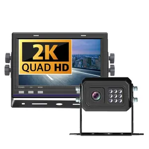 2K 2560*1440 sistem kamera spion dengan 7 inci ahd lcd monitor HD kamera mundur untuk mobil/Trailer/Van/Jeep/SUV