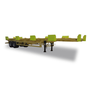 Semi-remorque squelette durable et populaire en Afrique avec une structure à haute stabilité pour le <span class=keywords><strong>transport</strong></span> de conteneurs à l'étranger - Product Image 5