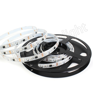 <span class=keywords><strong>12V</strong></span> 24V <span class=keywords><strong>RGB</strong></span> CCT linh hoạt <span class=keywords><strong>LED</strong></span> Strip ánh sáng 5050 60LEDs/M Wifi điều khiển RGBW dải đèn - Product Image 4