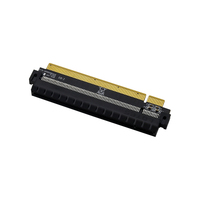 Carte adaptateur d'extension Lesozoh PCI-E Express 5.0 16X mâle-femelle anti-interférences électromagnétiques pour ordinateur portable/de bureau