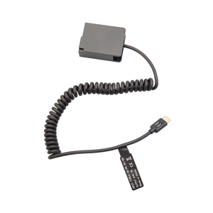 Type-C/USB-C ถึง DMW DCC8 แบตเตอรี่ปลอม สายไฟกล้องที่สะดวกสบาย ใช้งานร่วมกับ G5 G6 <span class=keywords><strong>G7</strong></span> G80 G81 G85 - Product Image 4