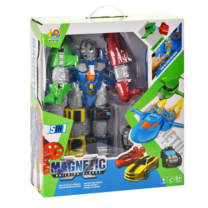 <span class=keywords><strong>Juguetes</strong></span> Educativos de Plástico 5 en 1, Robot Deformable de 29 cm, <span class=keywords><strong>Juguetes</strong></span> de Monstruos para Niños de 5 a 7 Años - Product Image 5