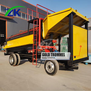 โรงงานซักล้างสีทองขนาดเล็กแบบพกพาโรงงานล้างทองขนาด50 TPH สำหรับแอฟริกา - Product Image 2